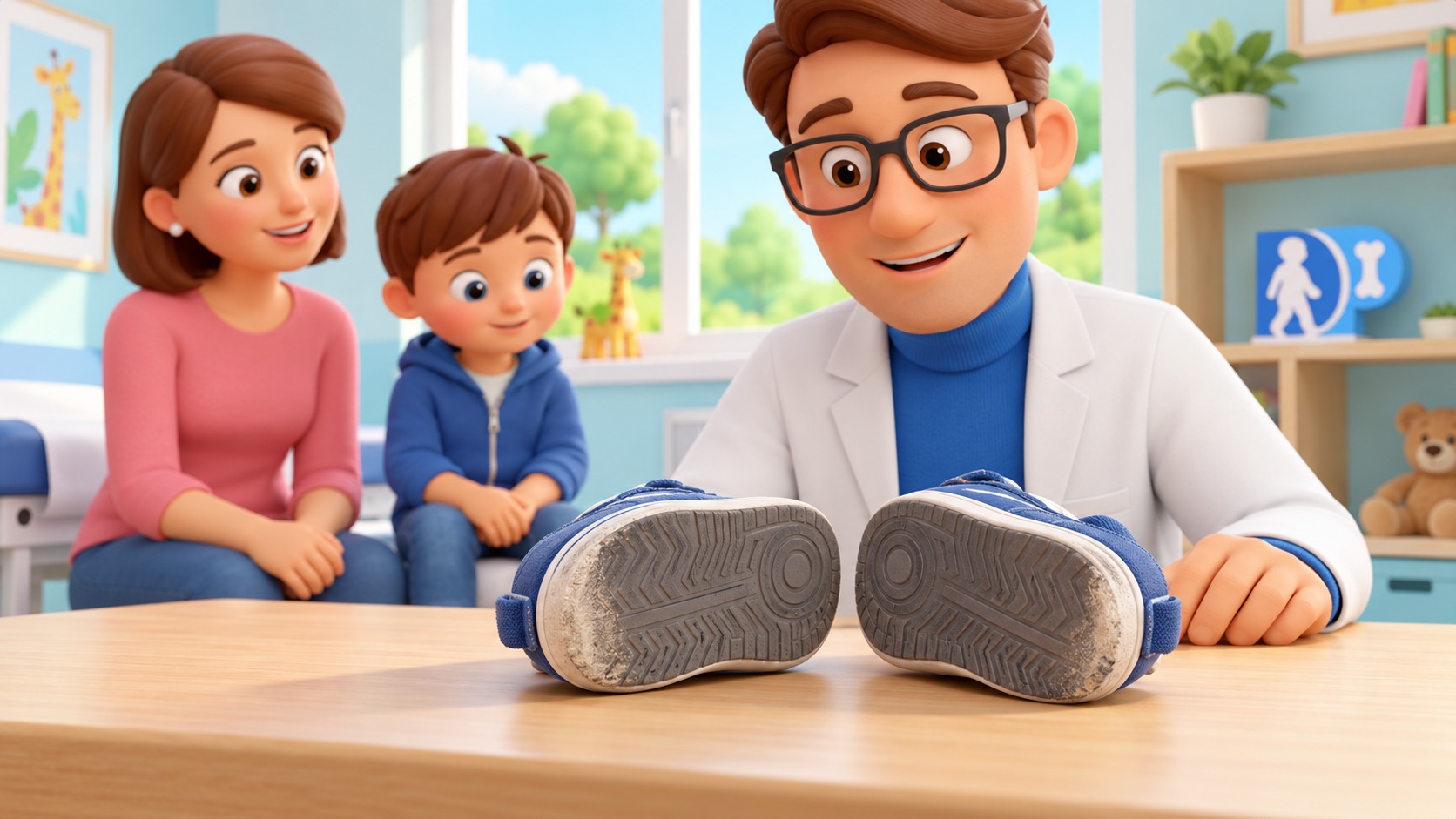 Scarpe consumate da un lato nei bambini: cosa significa?